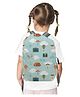 Right Gifting Water Repellent Vehicle Print Backpack Rain Cover - Multicolor
