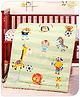 Babyhug Cotton Quilt Soccer Print - Green