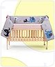 Babyhug Cotton Cot Bumper Elephant Print -Multicolor