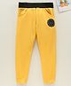 Earth Conscious Placement Print Track Pant - Yellow