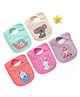 Babyhug Bib Velcro Closure  Animal Print Pack of 5 - Multicolour