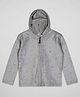 The Sandbox Clothing Co Full Sleeves Stars Printed Hoodie Sweatshirt - Grey