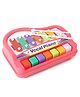 United Agencies Vocal Toy Xylophone Cum Piano Pink - (Color May Vary)