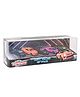 Majorette Freewheel Die-Cast Light Racer Toy Car Set Pack of 5 - Multicolour