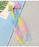 Hola Bonita Free Size Bow & Butterfly Clip - Yellow & Blue