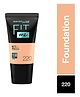 Maybelline New York Fit Me Matte+Poreless Liquid Foundation Tube 220 Natural Beige - 18 ml