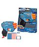Nerf Elite 2.0 Trio TD 3 Blaster with 3 Official Dart and 3 Barrel Blasting - Blue Orange