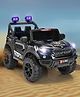 Babyhug Battery Operated Police Ride on Jeep with Light & Music - Black