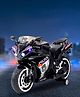Babyhug Police Battery Operated Ride on Bike With Music & Light - Black