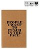 Kids Mandi 90 GSM Pocket Size Notebook Journal Brown -120 Pages