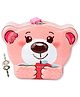 Fiddlerz Money Bank for Kids Piggy Bank Metal Body Money Saving ATM for Kids Girls Boys with Lock and Key Secure Coin Bank for Kids Best Return Gift - Pink