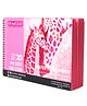 Drawguud 130 GSM Pastel Toned Paper Board Book Pink- 20 Sheets