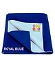 BeyBee Cotton Baby Bed Protecting Mat Small - Royal Blue