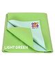 BeyBee Premium Quick Dry Mattress Protector Baby Cot Sheet Medium - Light Green