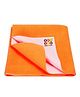 BeyBee Cotton Baby Bed Protecting Mat Large - Orange