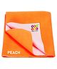 Bey Bee Quick Dry Baby Bed Protector Waterproof Sheet Extra Large - Peach