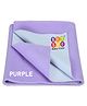 BeyBee Cotton Baby Bed Protecting Mat Extra Large - Purple
