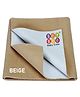 BeyBee Cotton Baby Bed Protecting Mat (Beige Small)