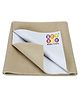 BeyBee Cotton Baby Bed Protecting Mat Large - Beige