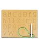 BeyBee Educational Toys Handwriting Improvement Kit Small Letter - Brown