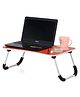 Foldable Space Saving Study Multipurpose Table - Orange
