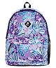 Mikebags Blossom Day Backpack Purple - 8.5 Inches