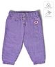 Mi Arcus 100% Cotton Unisex Corduroy Pant - Purple