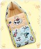 Babyhug Velour Sleeping Bag Panda Print - Multicolor