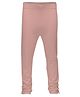 3PIN Full Length Solid Leggings - Baby Pink