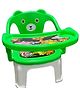 Kuchikoo Kids Whistling Chair with Tray  - Green