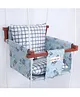 New Comers Garden Swing for Kids with 2 Pillows Checks Print - Multicolor
