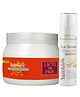Nutriglow Lacto Tan Face Pack New with Sunscreen Lotion SPF 40 For Heal Acne & Pimple & Protect from UV Rays Non Sticky Solution Pack of 2 - 120 ml & 500 g