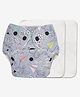 Super Bottoms Basic Reusable Cloth Diaper Paper Plane Print- Multicolor