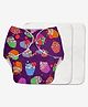 Super Bottoms Basic Reusable Cloth Diaper Cupcake Print- Multicolor