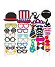 Syga Party Props Set 40 Pieces - Multicolor