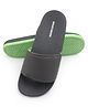 Skechers Gambix X Casual Wear Flip Flops - Charcoal and Lime