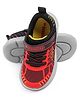 Skechers Comfy Flex 2.0 Tronox Velcro Closure Casual Shoes - Black & Red