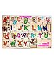 Wissen Wooden Alphabet Matching Puzzle Board Game - 28 Pieces