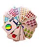 Wissen Wooden Number Flash Cards with Lace - 20 Pieces