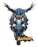 Sticker Bazaar Batman A4 Size Cut Out Sticker - Multicolor