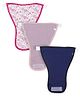 Ohms Nappies With Velcro Small Pack Of 3 - Pink Navy
