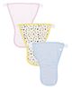 Ohms Nappies With Velcro Small Pack Of 3 - Yellow Pink