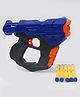 Superfast Hexa Blaster Gun Toy - Blue Black Orange