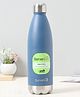 Servewell 304 Stainless Steel Single Wall Water Bottle Blue - 1000 ml