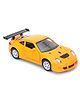 MSZ Die Cast And Pull Back Porsche 911 GT3 RSR Car - Yellow
