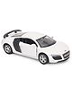 MSZ Die Cast And Pull Back Audi R8 GT Car - White