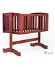 Arcedo  Clinton Baby Wooden Swing Walnut - Brown
