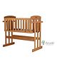 Arcedo  Amber 2 in 1 Wooden Baby Swing Natural - Brown