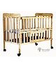 Arcedo   Florence Wooden Baby Cot Natural - Beige