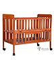 Arcedo  Florence Wooden Baby Cot Cherry - Red